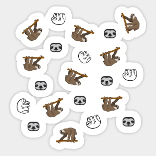 Sloths sticker pack Sticker